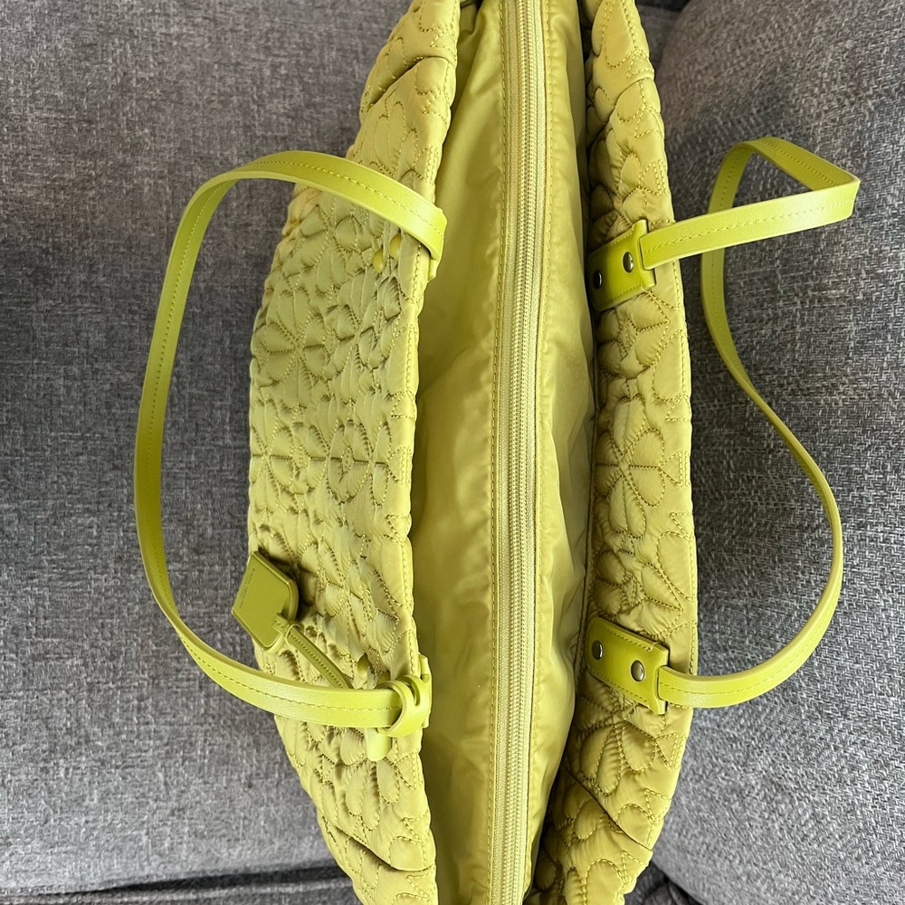 Kate Spade Olive Quilted Tote - Picture 9 of 10